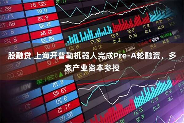 股融贷 上海开普勒机器人完成Pre-A轮融资，多家产业资本参投